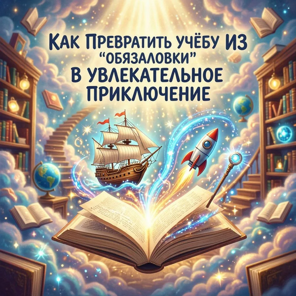 Как превратить учёбу из «обязаловки» в увлекательное приключение? 🚀