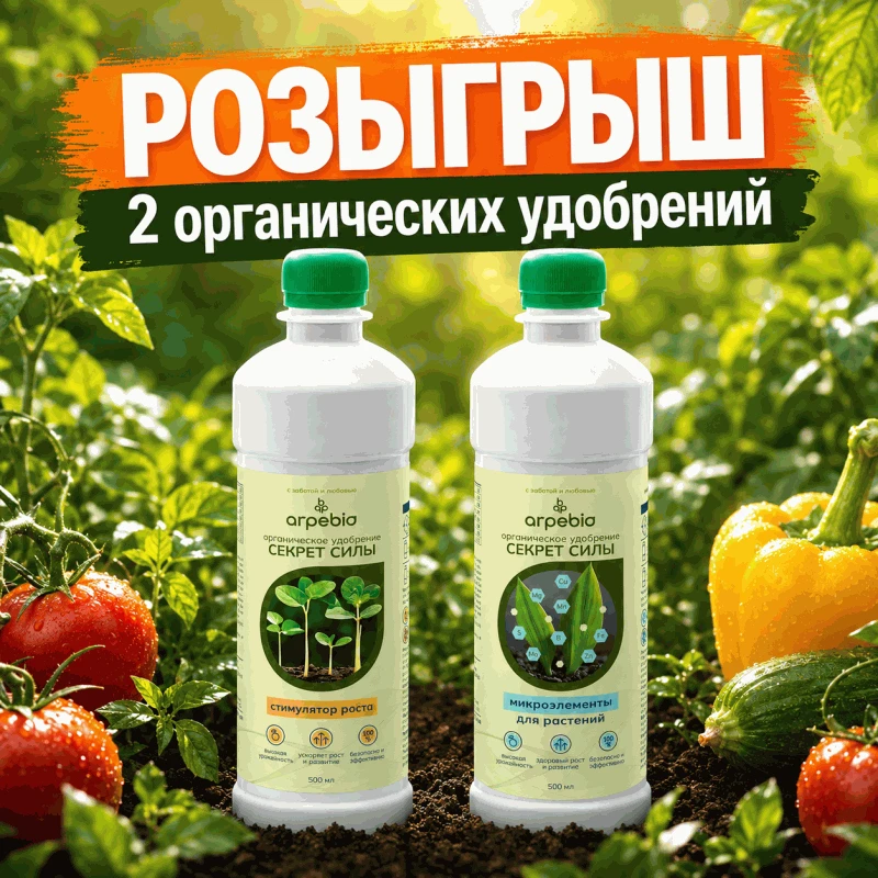 Дарим подарки для вашего сада и огорода!