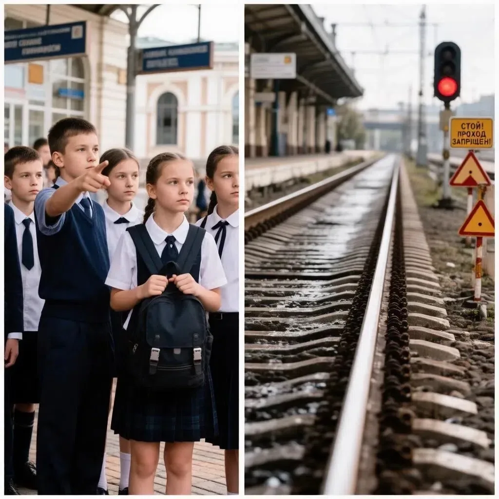 #БЕЗОПАСНОСТЬ_55

🚂 Железная дорога является зоной повышенной опасности. Чтобы летние каникулы прош
