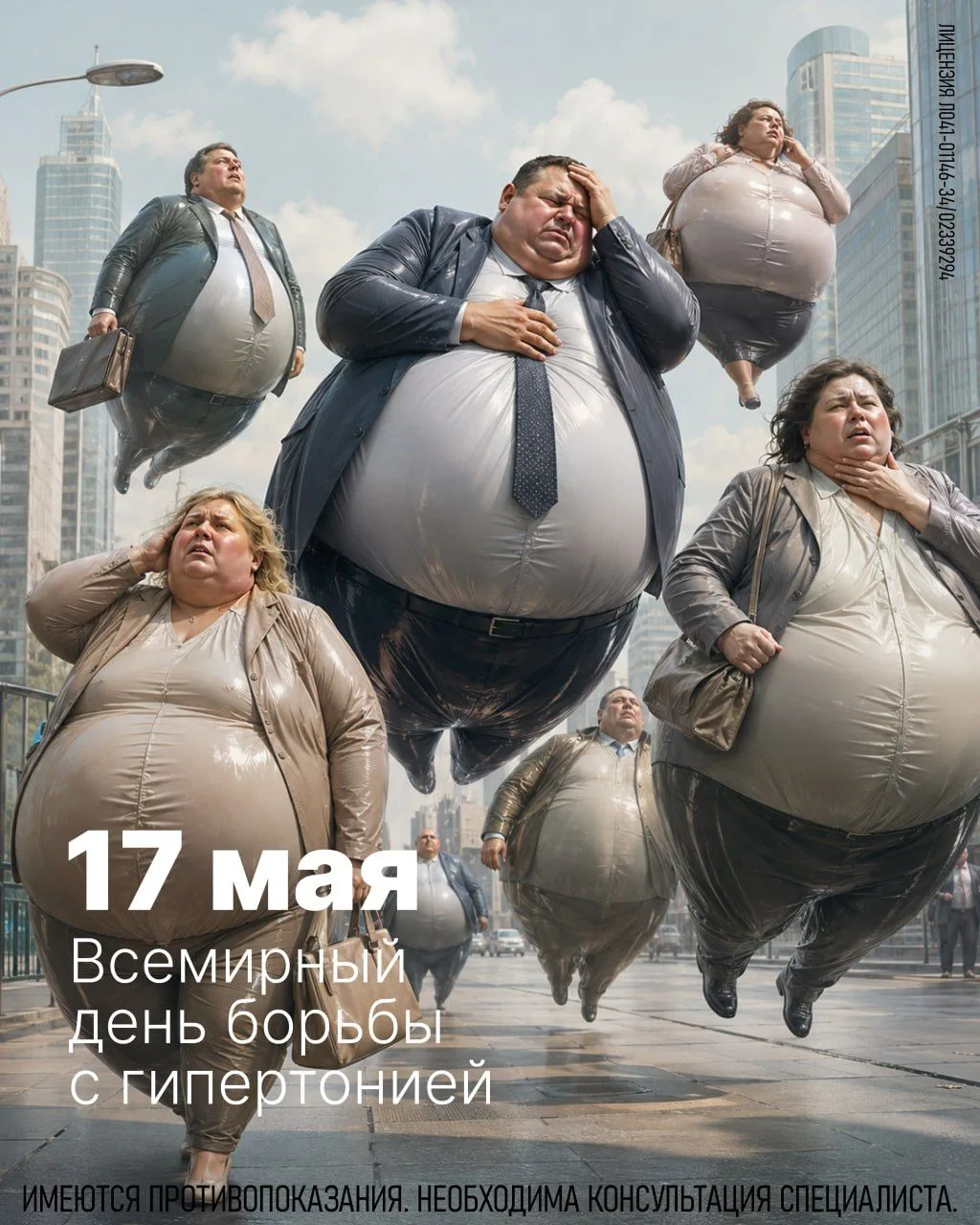 17 мая — Всемирный день борьбы с гипертонией