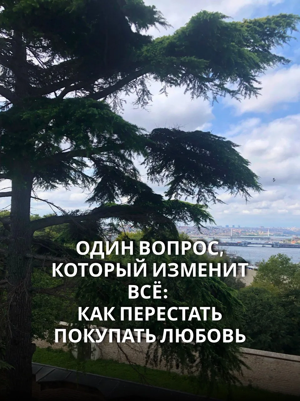 Один вопрос, который изменит всё: как перестать покупать любовь