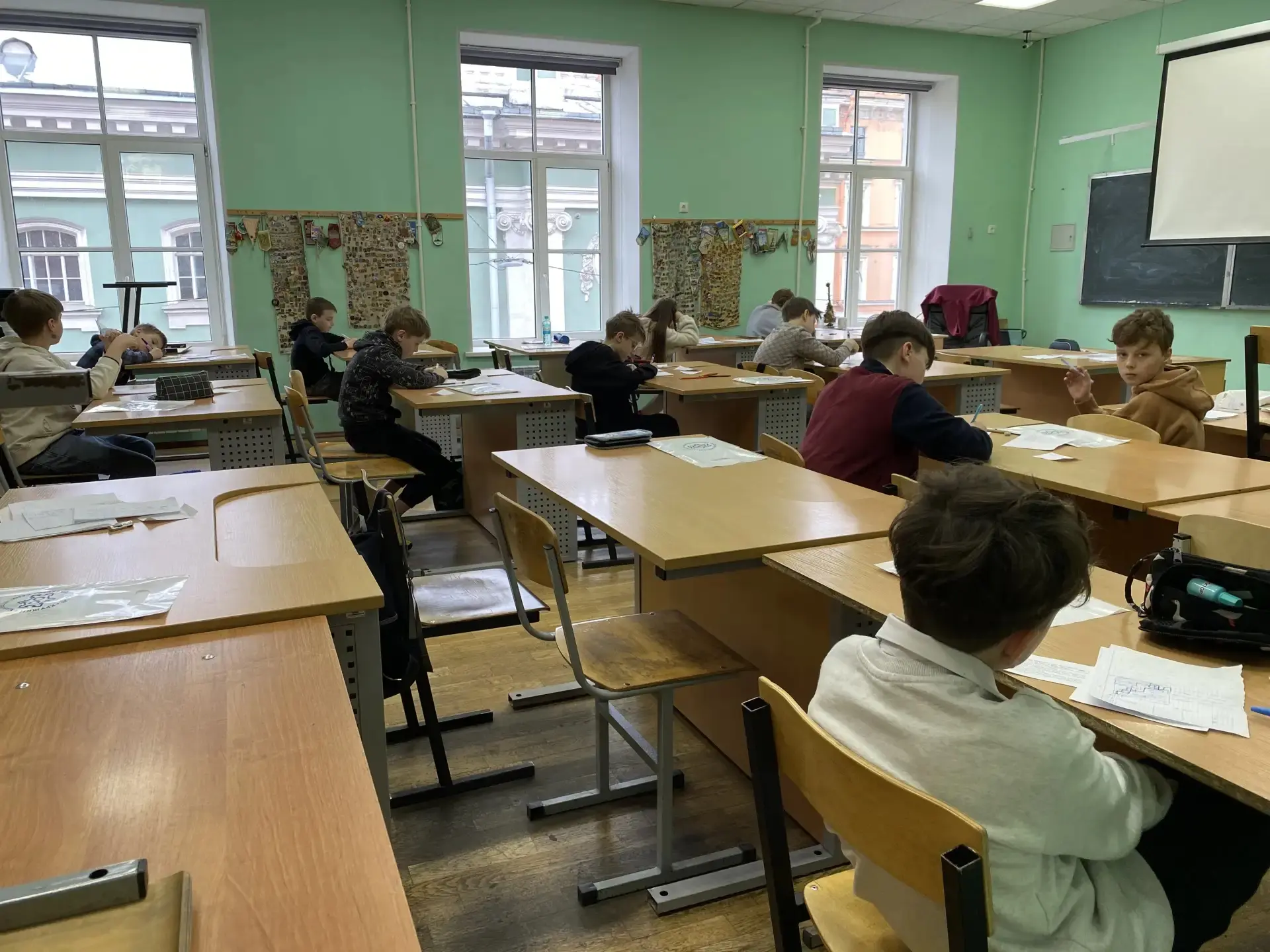 🌟 Победа в цифрах: наши пятиклассники блистают на олимпиаде! 🌟   26 апреля в Президентском лицее № 2