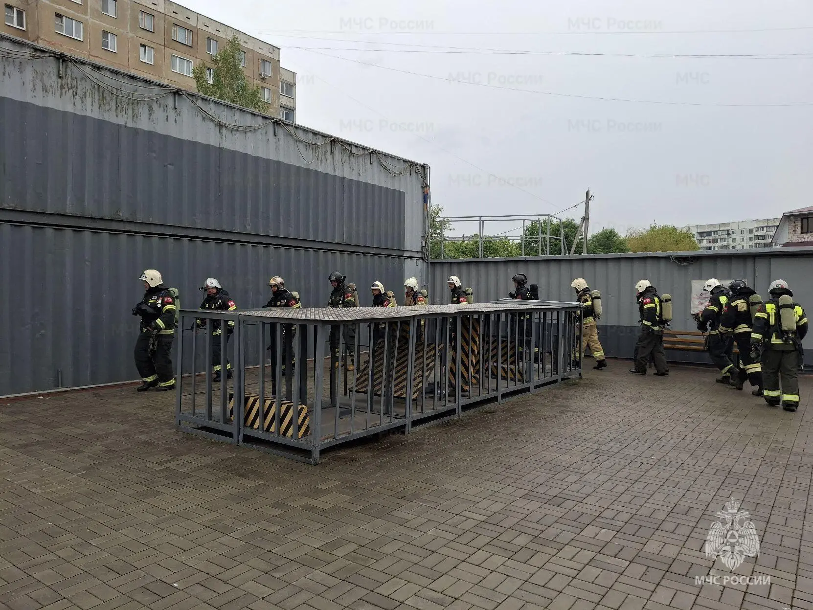 📍В Орле прошли занятия в школе оперативного мастерства  В городе Орле с начальниками пожарно-спасате