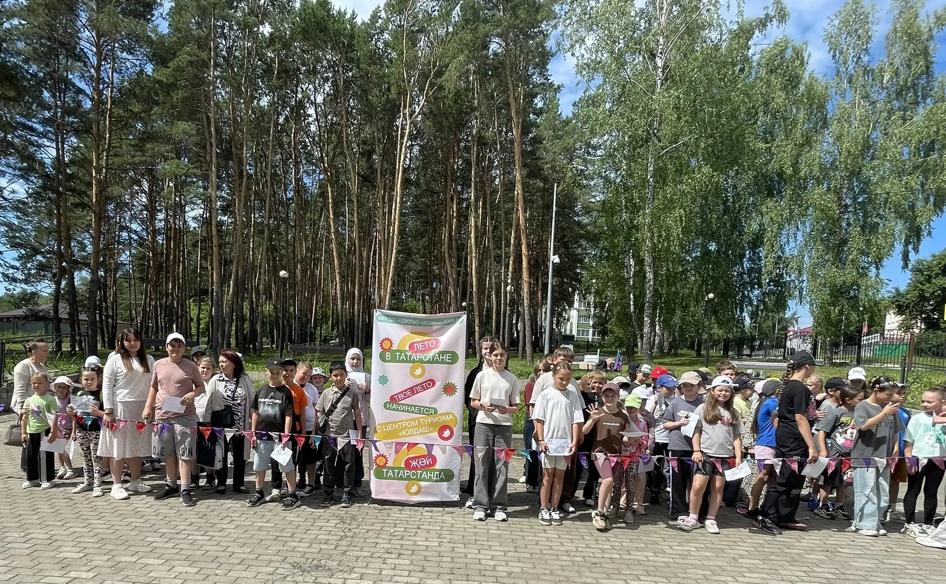 В рамках республиканского проекта «Лето в Татарстане» центр детско-юношеского туризма и экскурсий «Ю