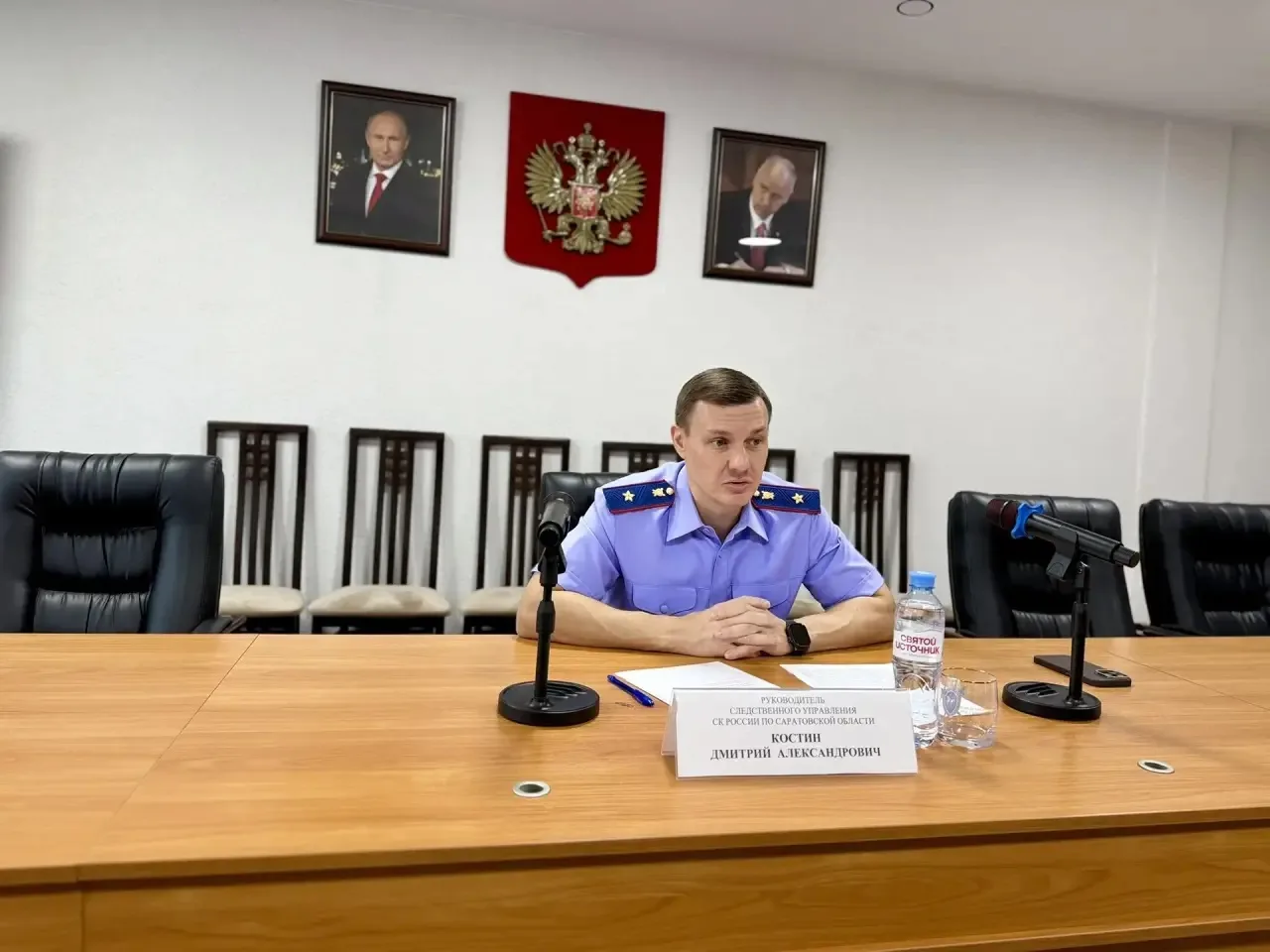 Руководитель СУ СК России по Саратовской области провел личный прием потерпевших по уго...