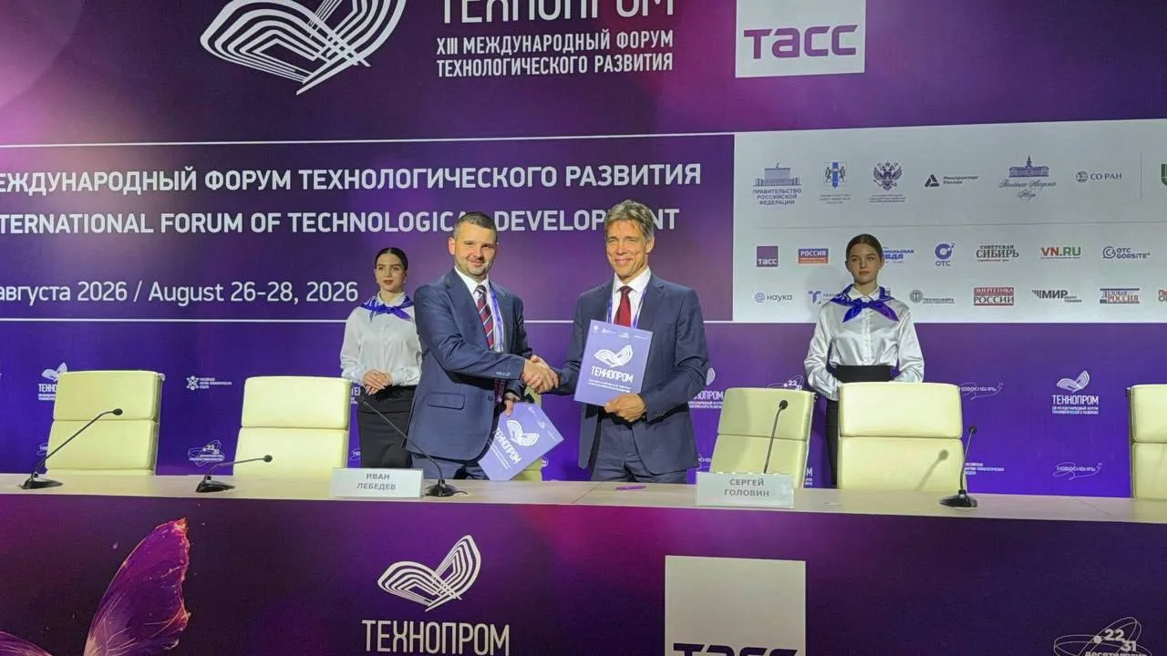 ПИШ НГУ укрепляет партнёрские связи на ТЕХНОПРОМ-2026 ⚙️