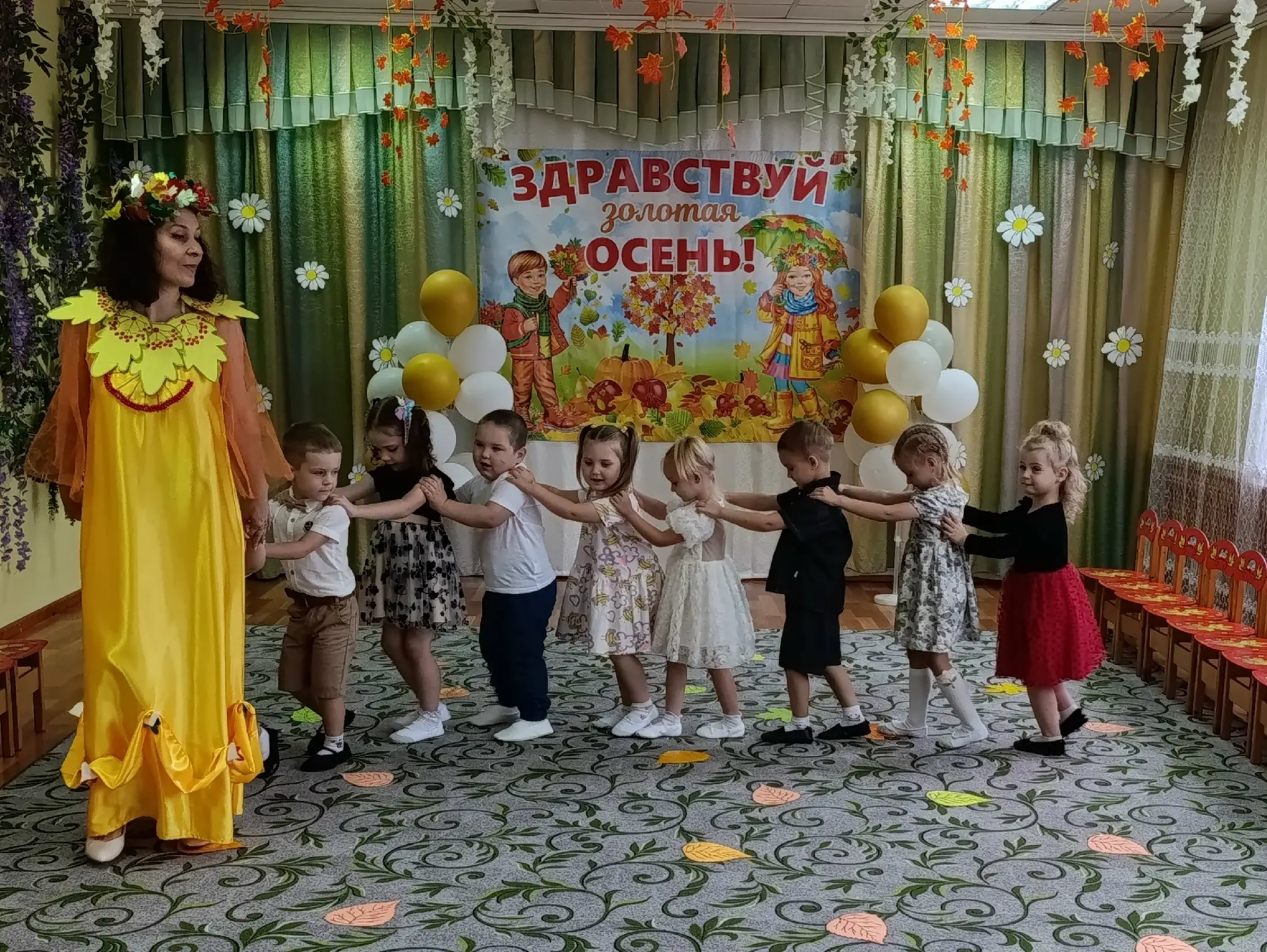 Осеннее волшебство в нашей группе!