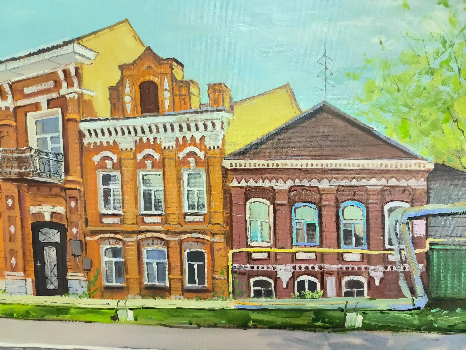🖼«ОРЕНБУРГ. МЕЛОДИЯ МОИХ УЛИЦ»: ВЫСТАВКА ЕВГЕНИЯ МАДЗИНОВА