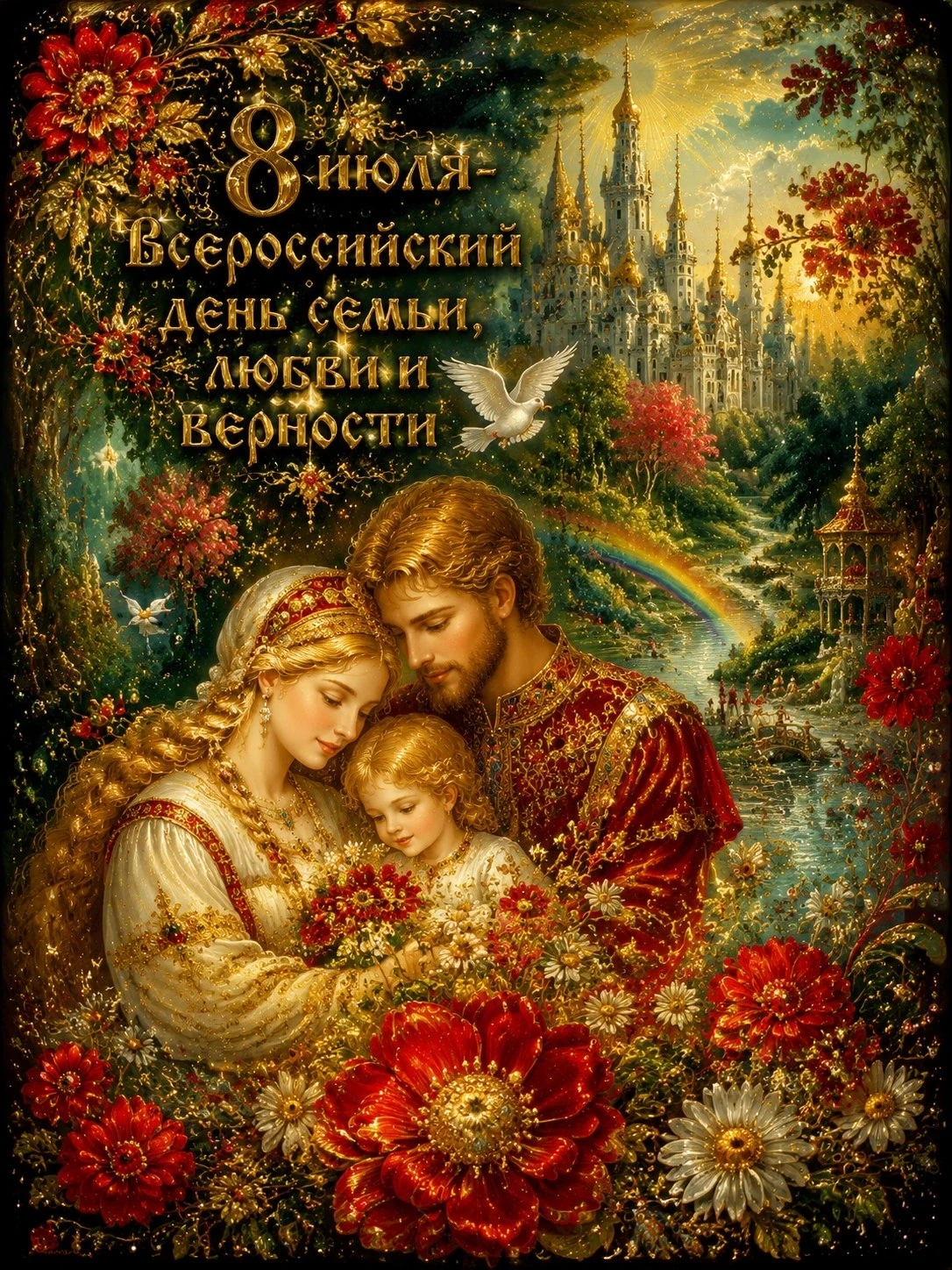 ЧАСТЬ 1...(продолжение следует...)
С Днем семьи, любви и верности: как наш детский сад встречал самы