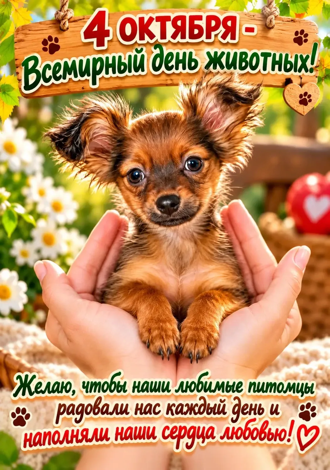 🌟 С Всемирным днём животных.. 🎀