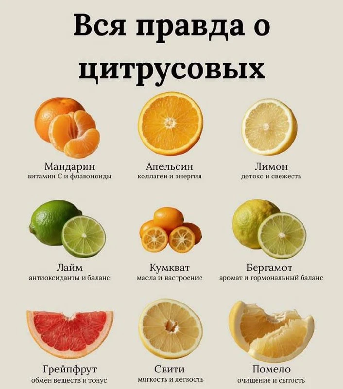 Чем полезные цитрусовые.