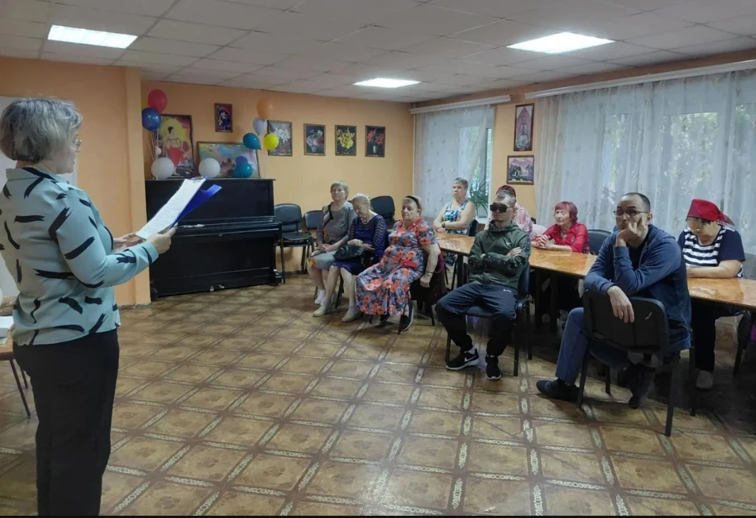 Для читателей библиотечного пункта г.Киселёвска Специальной библиотеки Кузбасса для нез...