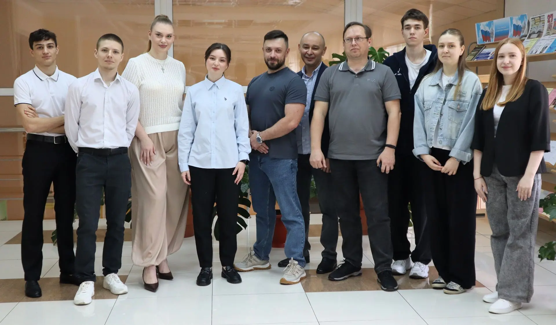 В Ставропольском институте кооперации состоялся демонстрационный экзамен для студентов-...