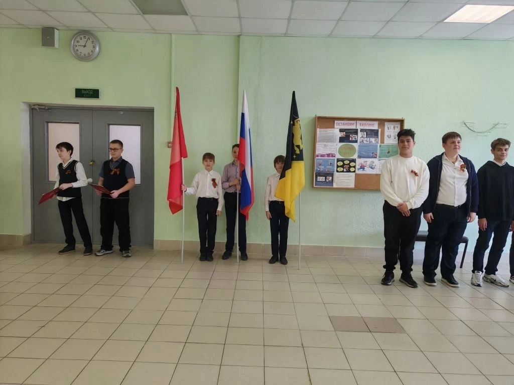 🎖️4 мая состоялась торжественная линейка, посвящённая 81-ой годовщине Победы в Великой Отечественной