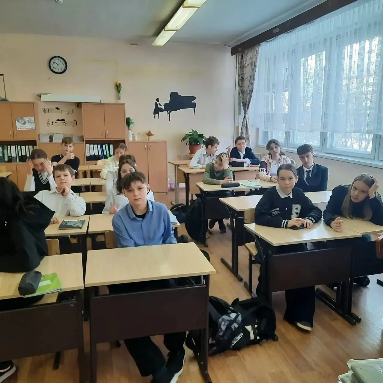 13 марта 7 «Г» класс ярко завершил празднование февромарта интеллектуальной игрой от городской библи
