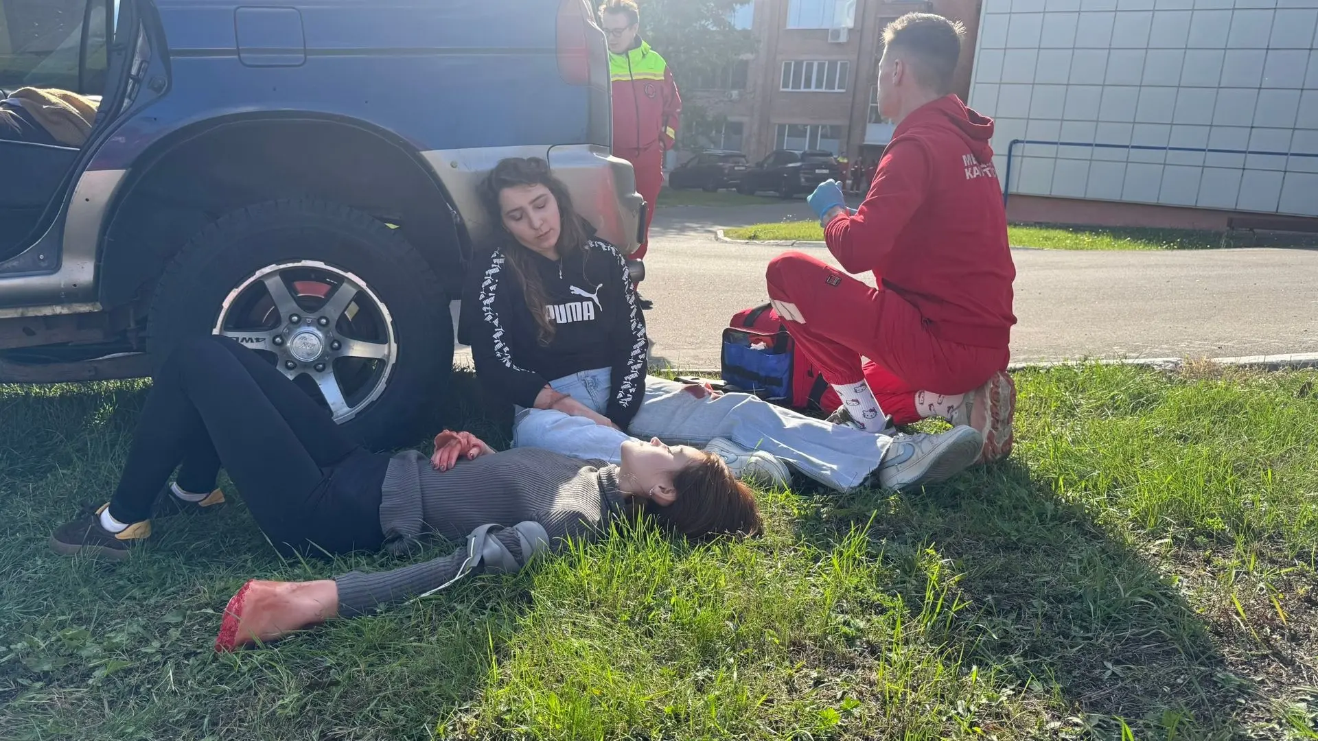 Большие учения в Территориальном центре медицины катастроф КОМКБ!