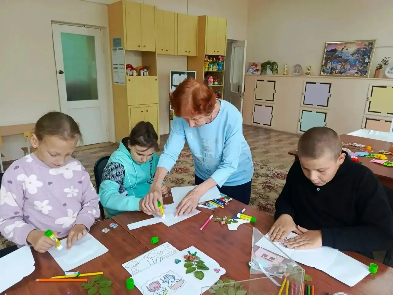 Мастер-класс «Поздравительная открытка от внука и от внучки!»