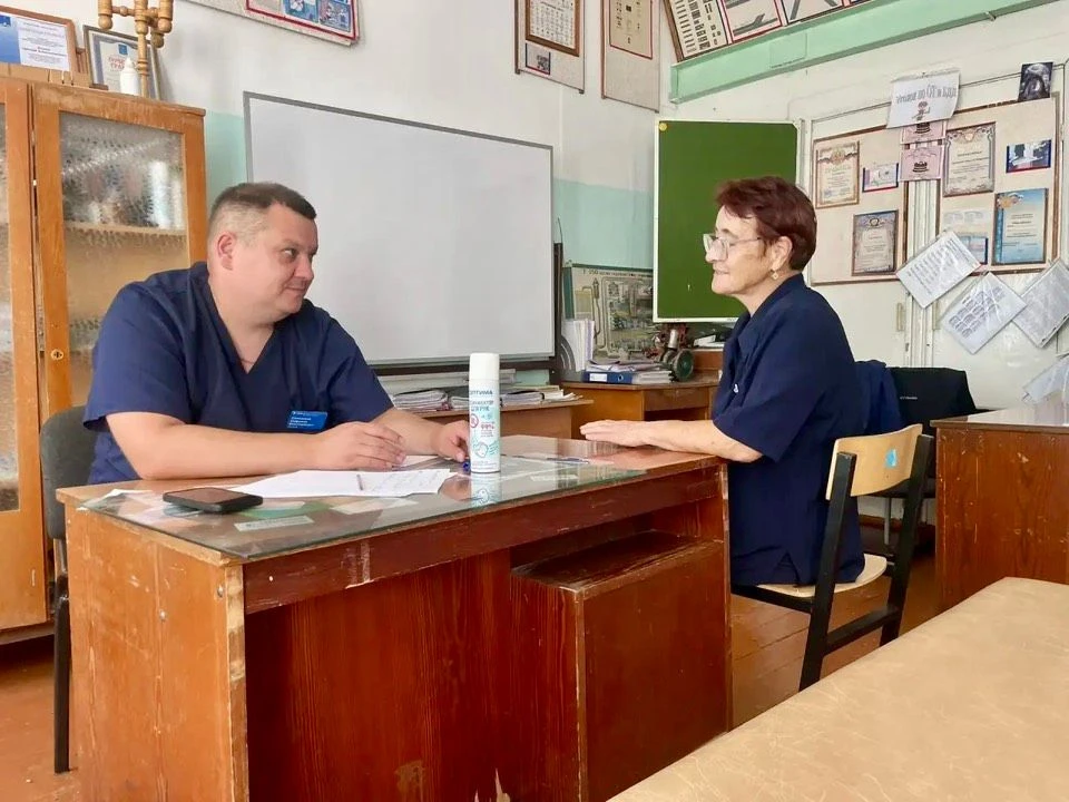 🚂 «Поезд здоровья» побывал в Карлинском и Сельди