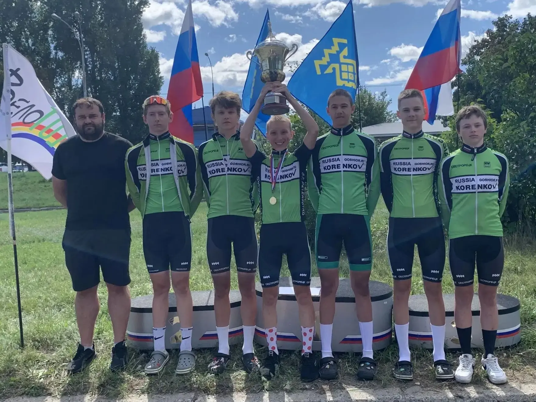 🚴‍♂На Всероссийских соревнованиях в рамках многодневной гонки памяти МСМК Н. Анисимова...