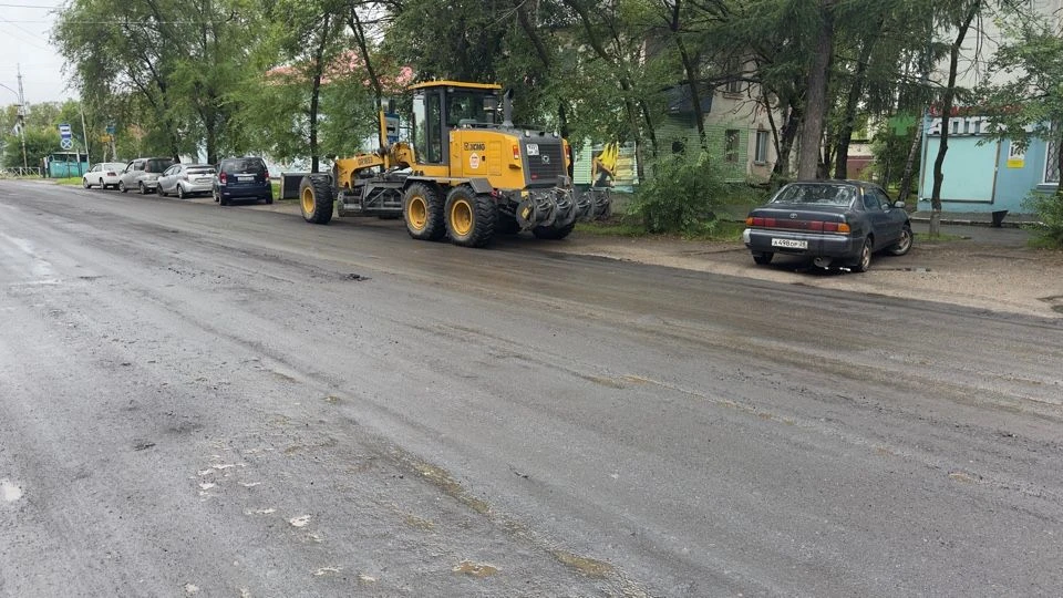 🚧 Начало работ по восстановлению асфальтобетонного покрытия на ул. Победы