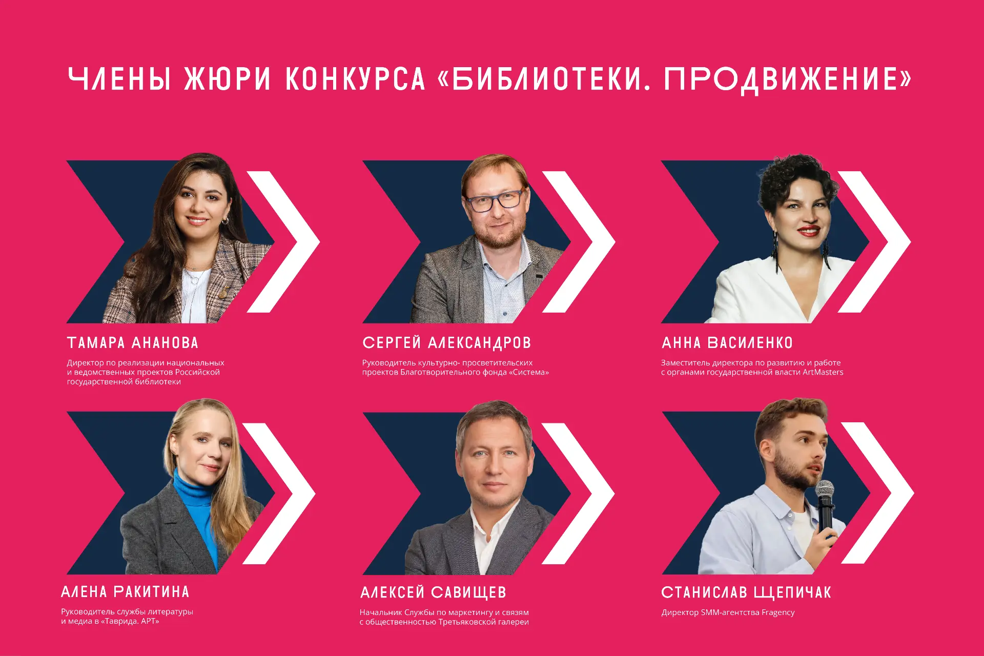 Жюри конкурса «Библиотеки. ПРОдвижение». Кто оценит ваши заявки?