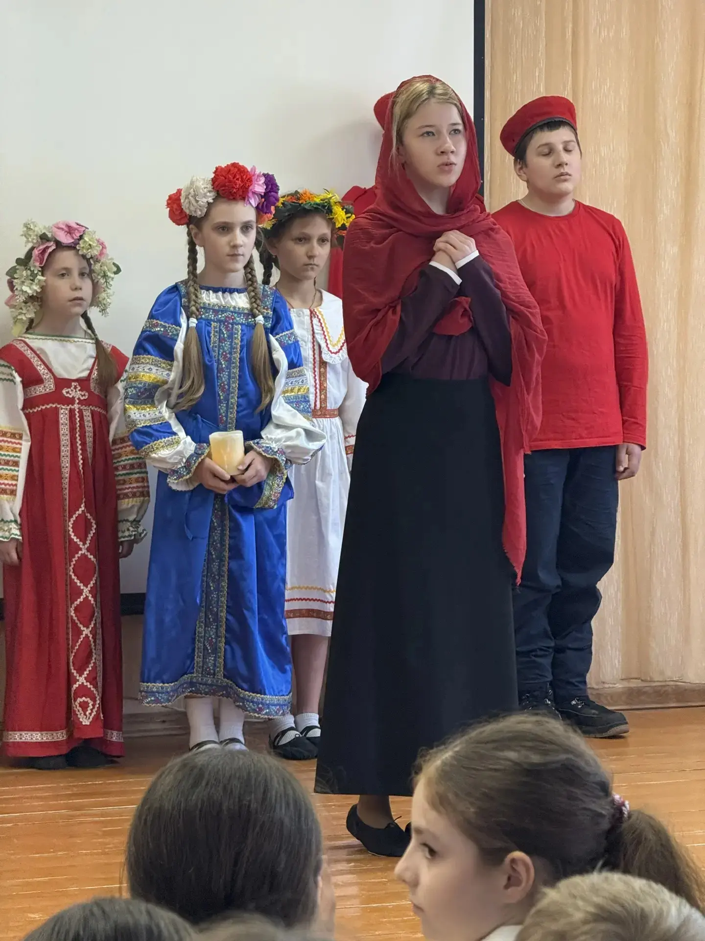 МБОУ «СОШ 1» (структурное подразделение, ул.Н.Громова, д.1) В школе прошел показ спектакля «Свят сол