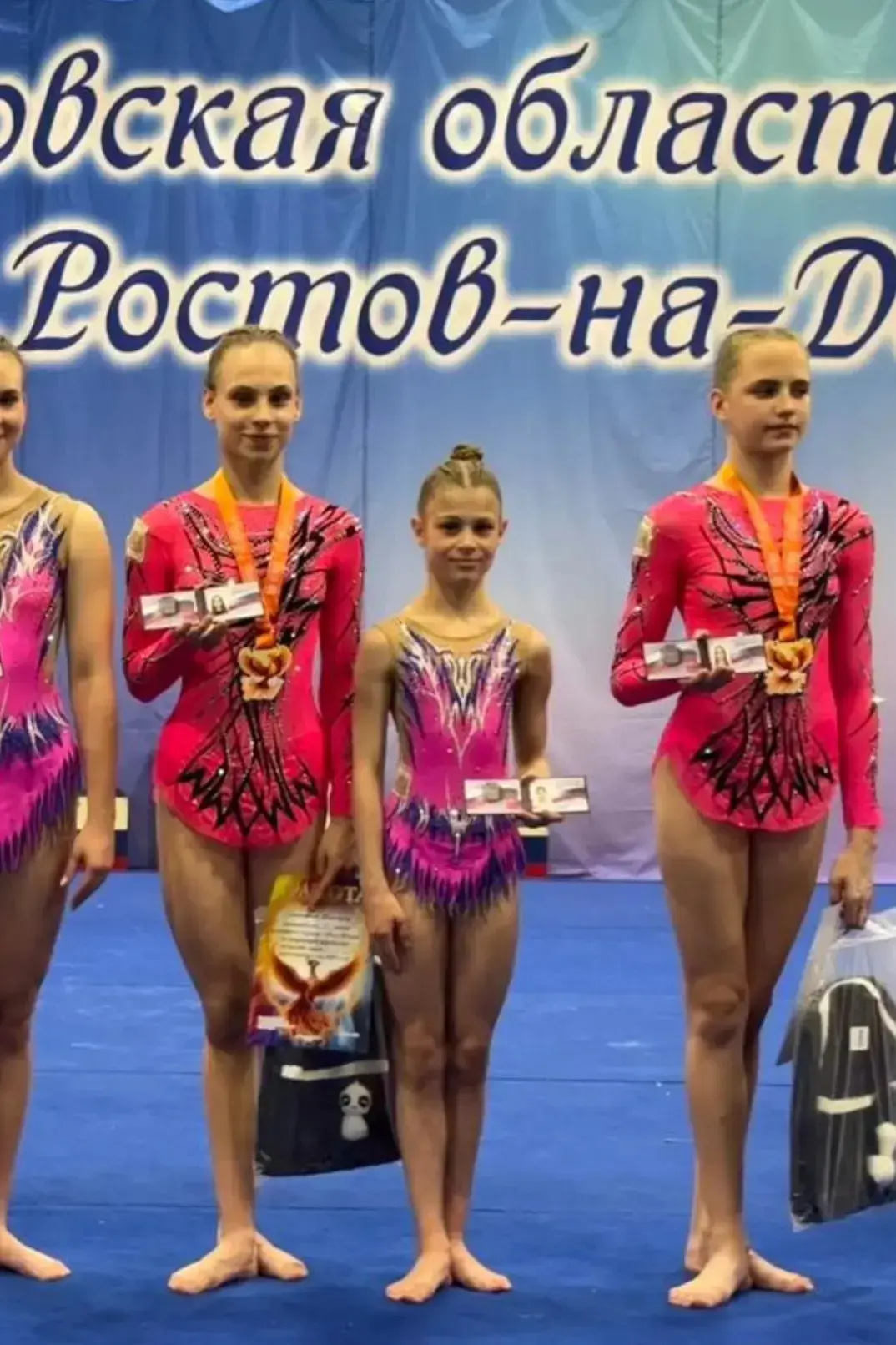 Поздравляем Сенкевич Яну, занявшую 🥇место в открытом турнире по спортивной акробатике 🏆🏆🏆