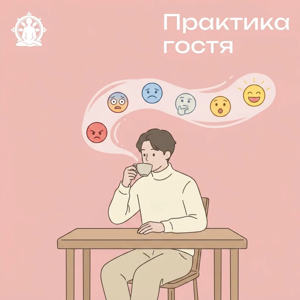 Буддийские учителя часто повторяют: «Не нужно бороться со своими эмоциями или выгонять их. Держите д