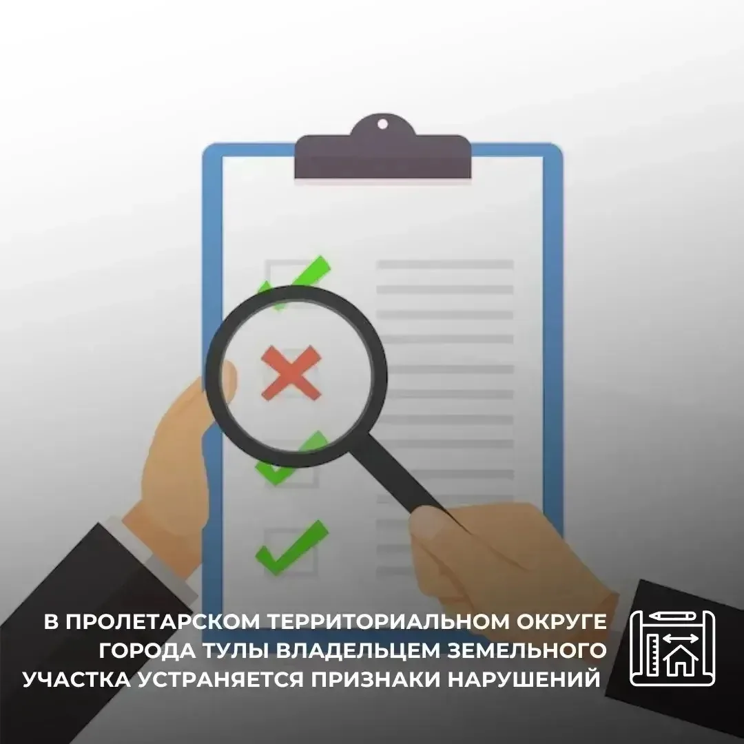 В Пролетарском территориальном округе города Тулы владельцем земельного участка устраня...