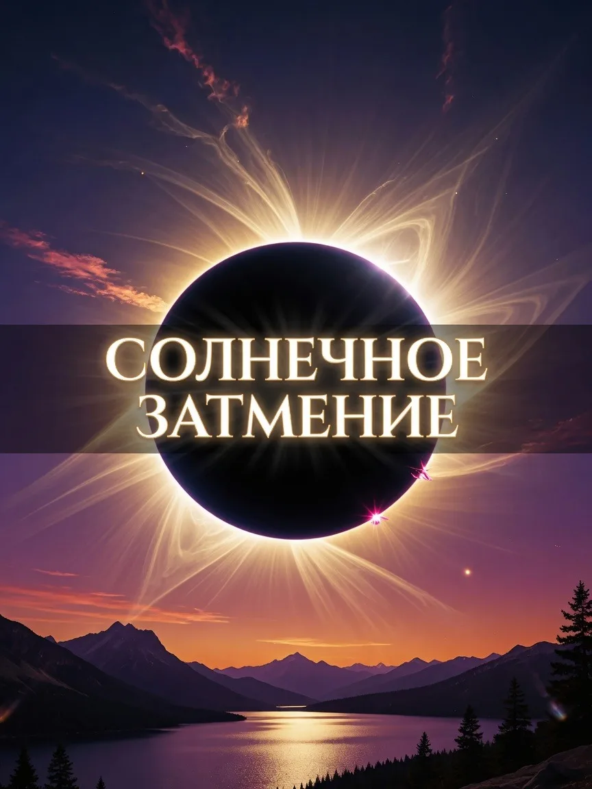 🌞 Солнечное затмение уже сегодня
