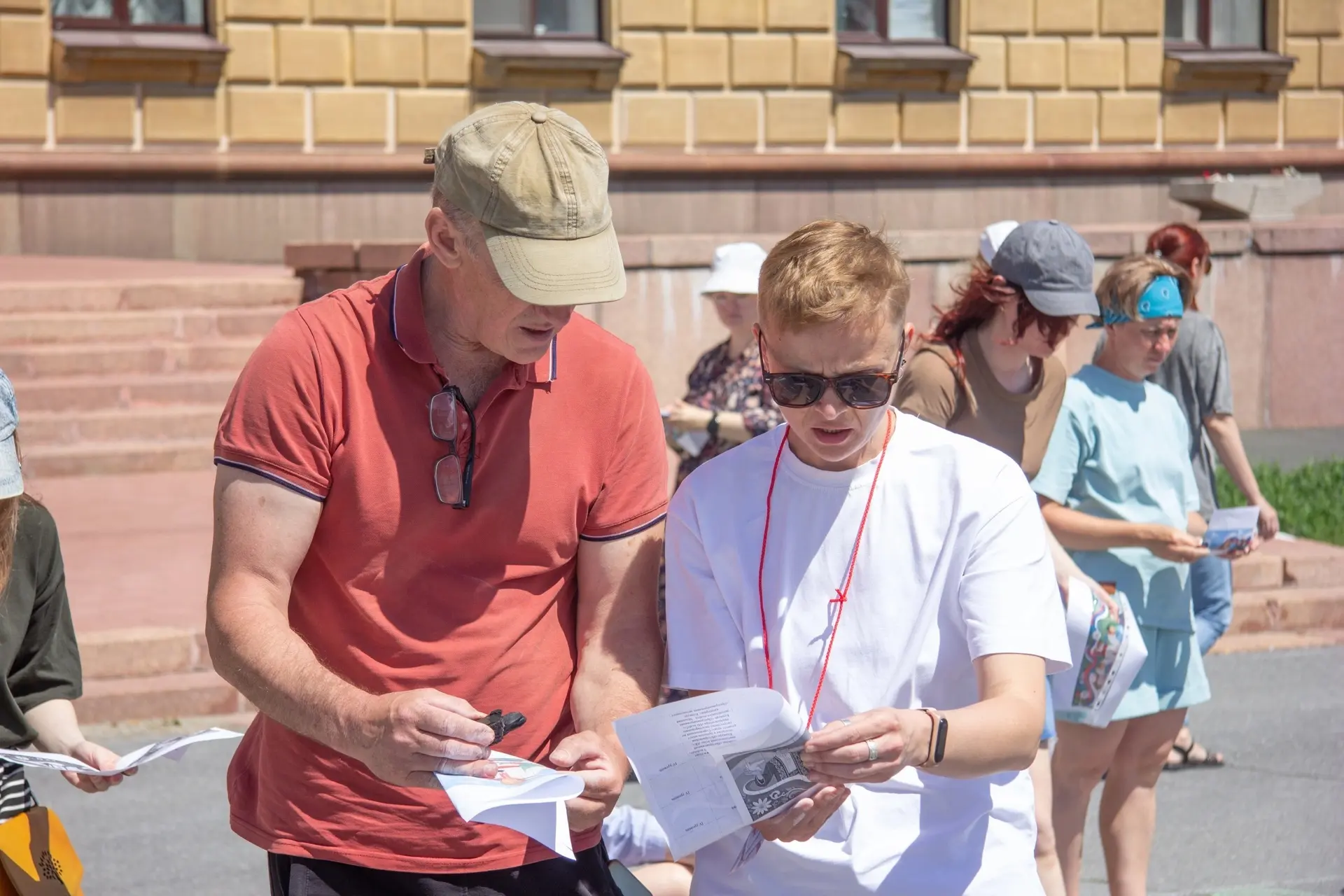 Рисунок на асфальте