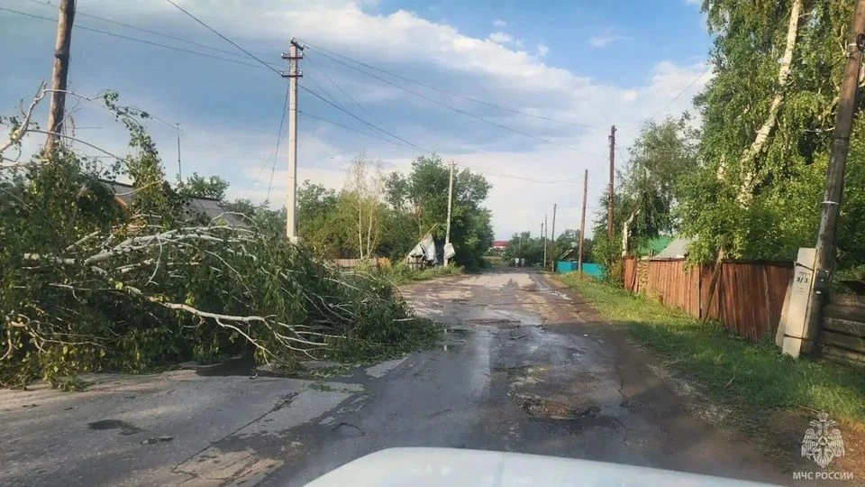 ⚡️ Энергетики АО «СК Алтайкрайэнерго» устраняют последствия урагана в Краснощёково

Вечером 21 июля 