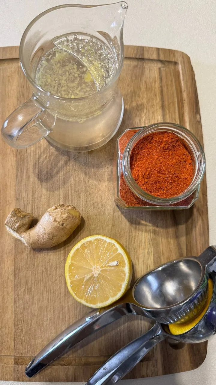 Утренний напиток для иммунитета с огоньком Здоровье с перчиком 🌶️