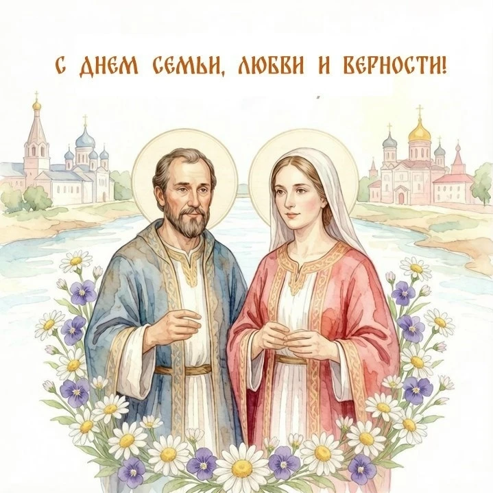С Днем семьи, любви и верности! 💜

В череде будней мы часто забываем о самом главном — о тепле родн
