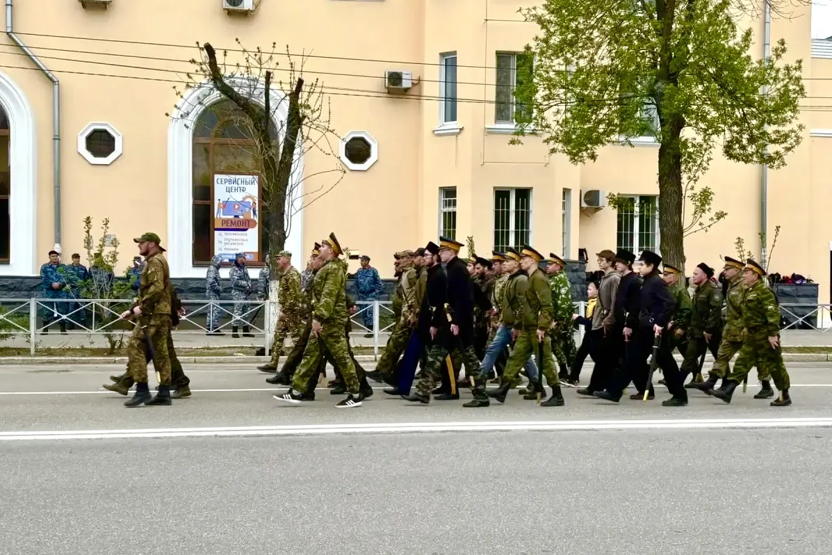 Репетиции прохождения войск Астраханского гарнизона  В День Победы традиционно пройдёт торжественное