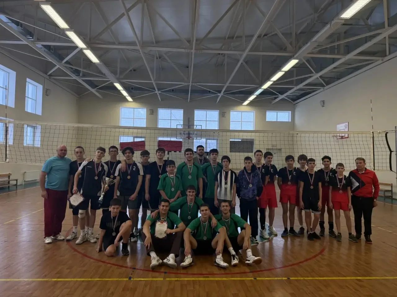 🏐 Завершилось первенство по волейболу!