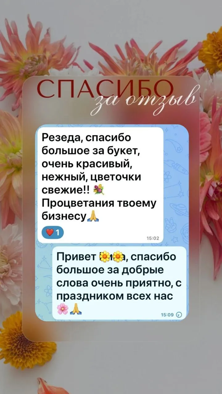 Собираем ваши отзывы и Благодарим за доверие🙏✨