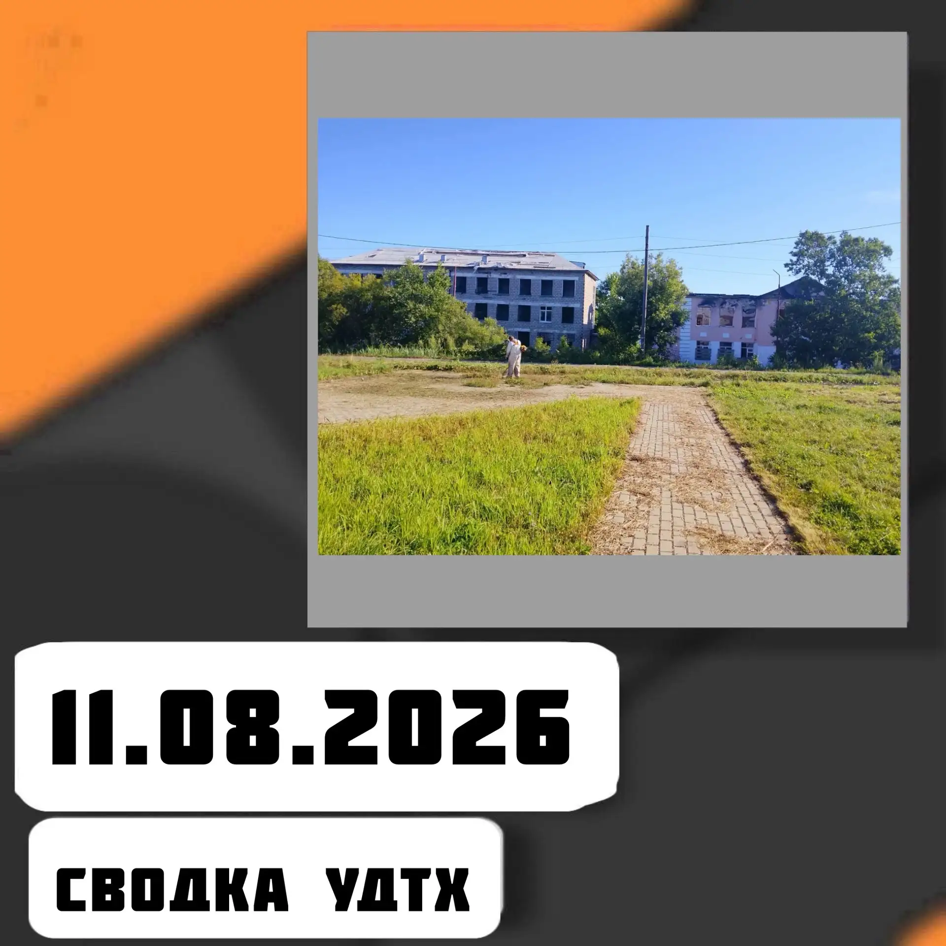 ➡️ Сводка УДТХ на 11.08.2026