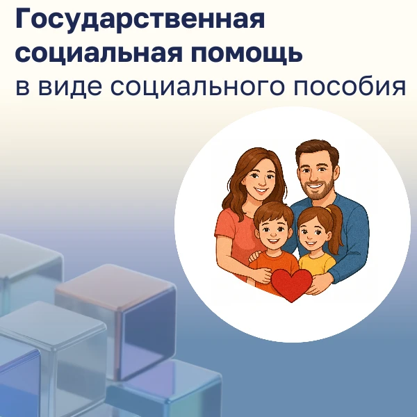 Государственная социальная помощь в виде социального пособия

Право на эту помощь имеют малоимущие с