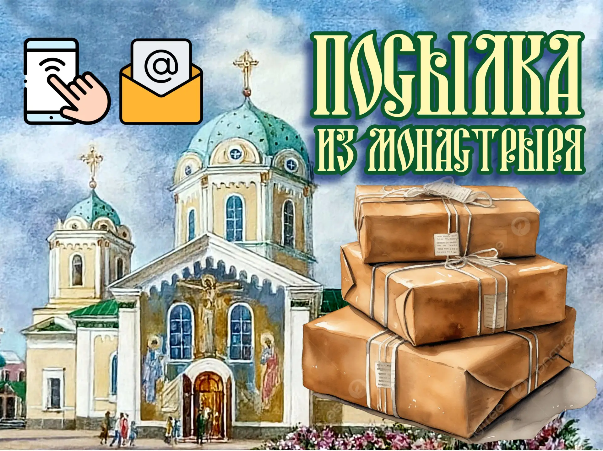 ЗАКАЗ ПОСЫЛКИ С ТОВАРАМИ ИЗ ЦЕРКОВНОЙ ЛАВКИ СВЯТО-ТРОИЦКОГО ЖЕНСКОГО МОНАСТЫРЯ ГОРОДА СИМФЕРОПОЛЯ
До