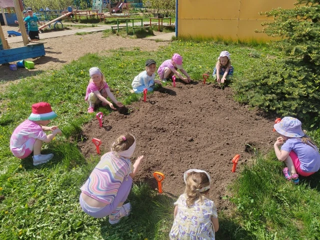 ♻️Познаём окружающий мир!
❗Малыши младшей группы "Карамельки" узнают жизнь насекомых: кто летает, кт