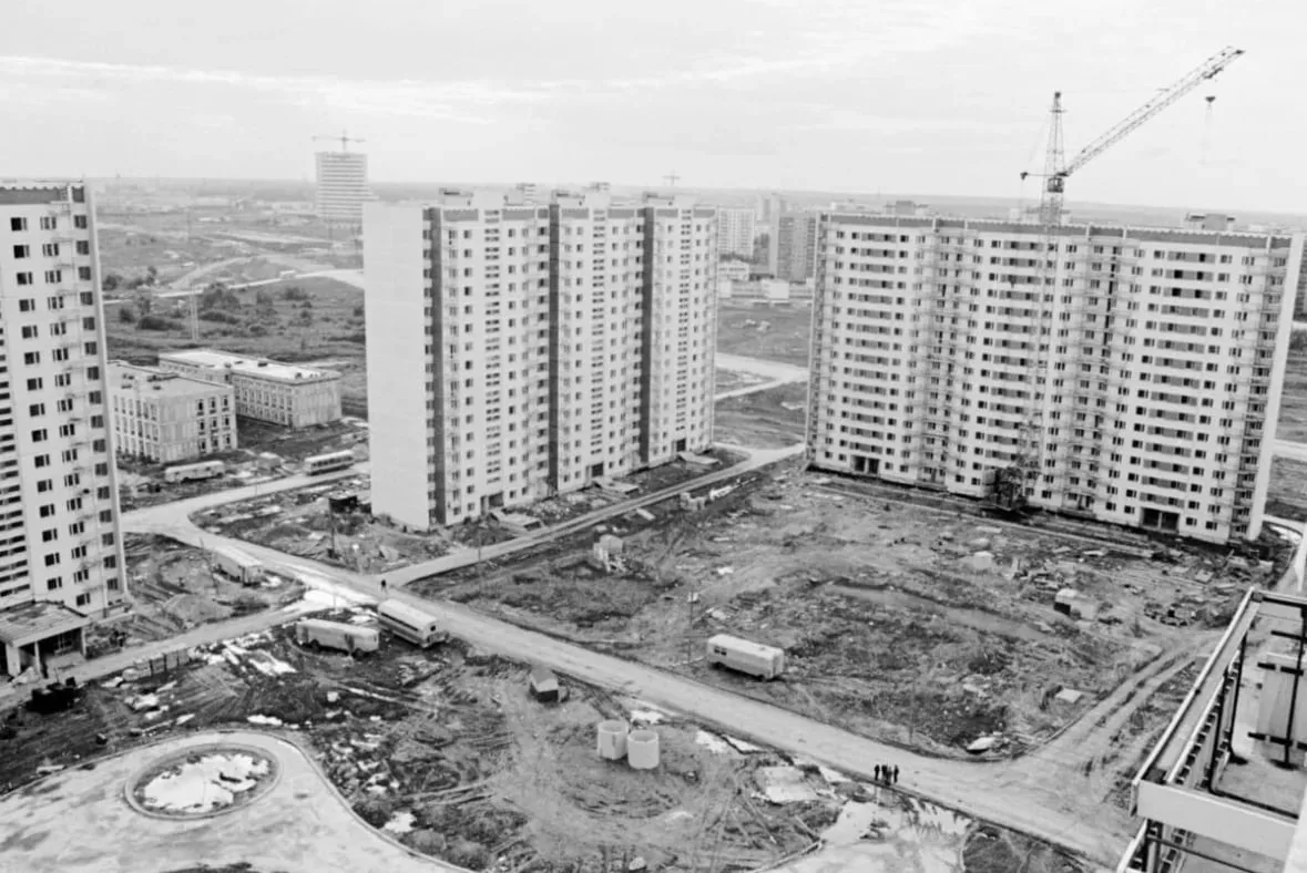 🏗 Москва, которая росла буквально на глазах

Многие привычные районы Москвы ещё полвека назад были 