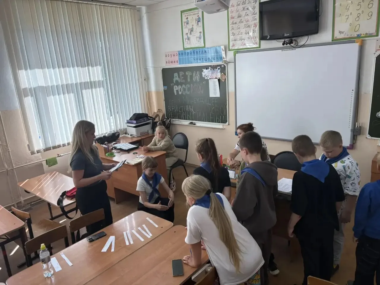19 августа в пришкольном лагере «Патриот» кипела жизнь — ребятам было некогда скучать!