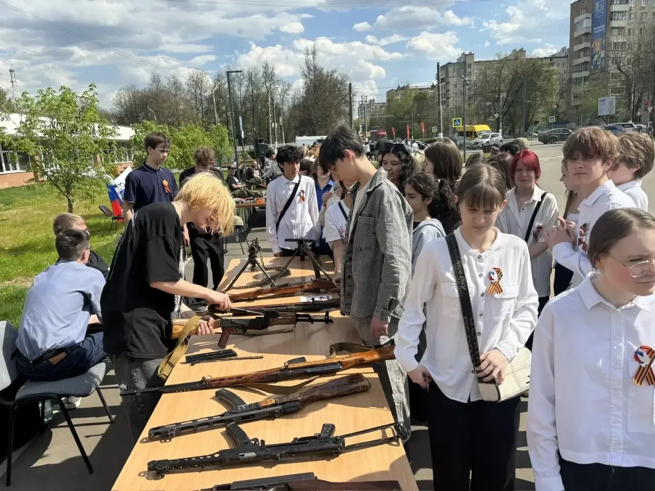 🇷🇺05.05.2026🇷🇺 В преддвении празднования Дня Великой Победы наши гимназисты стали участниками городс