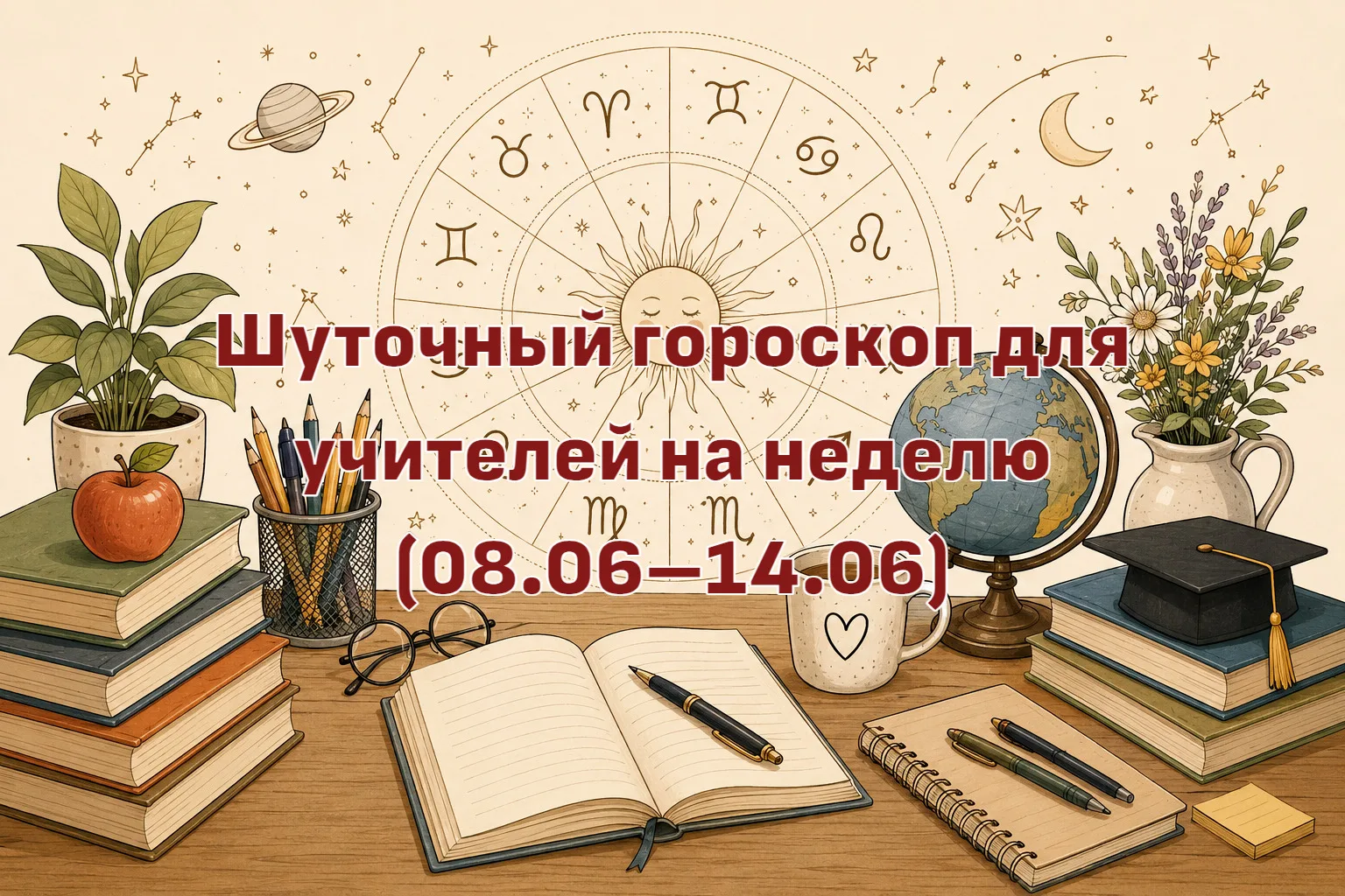Шуточный гороскоп для учителей на неделю (08.06–14.06)