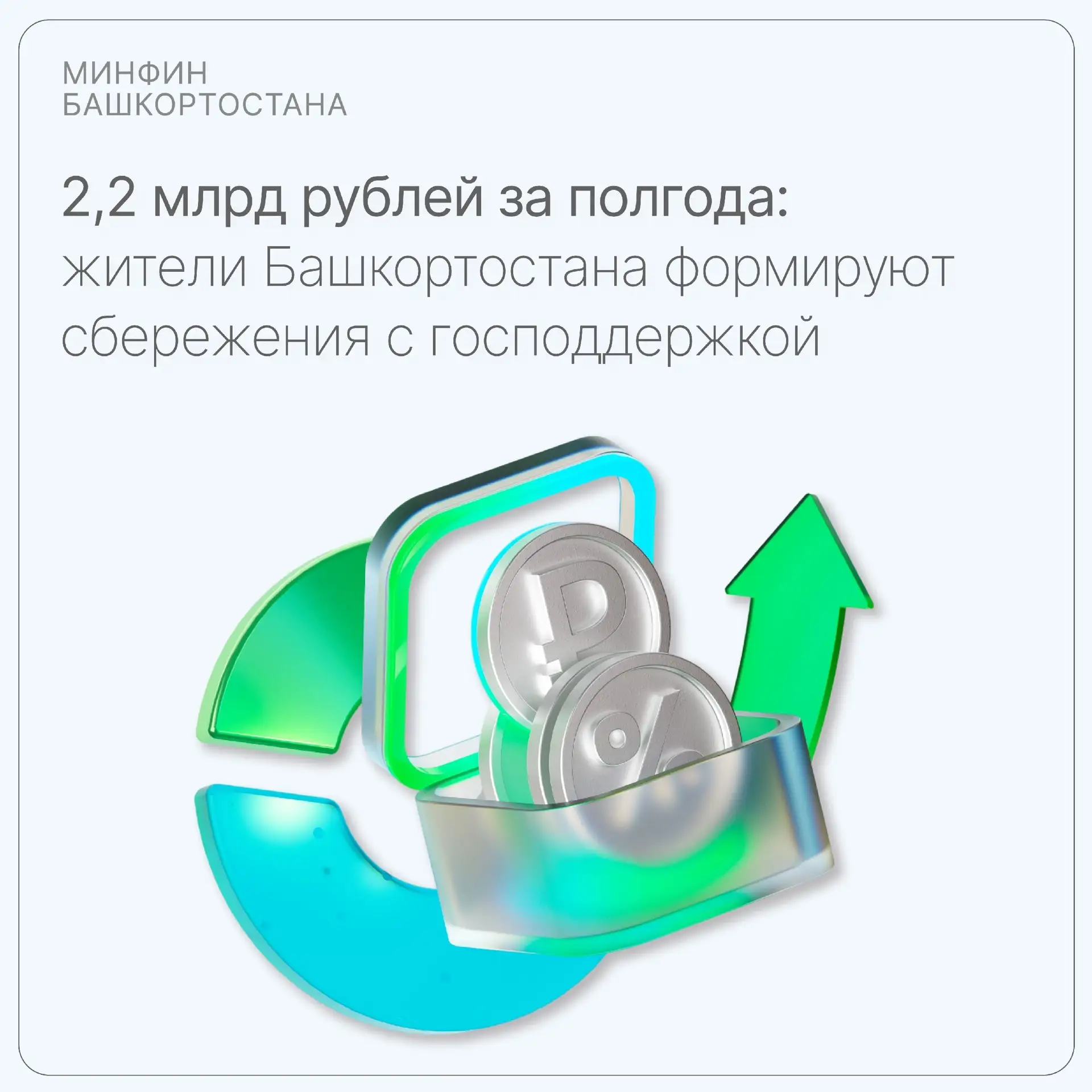 2,2 млрд рублей за полгода: жители Башкортостана формируют сбережения с господдержкой

В первом полу