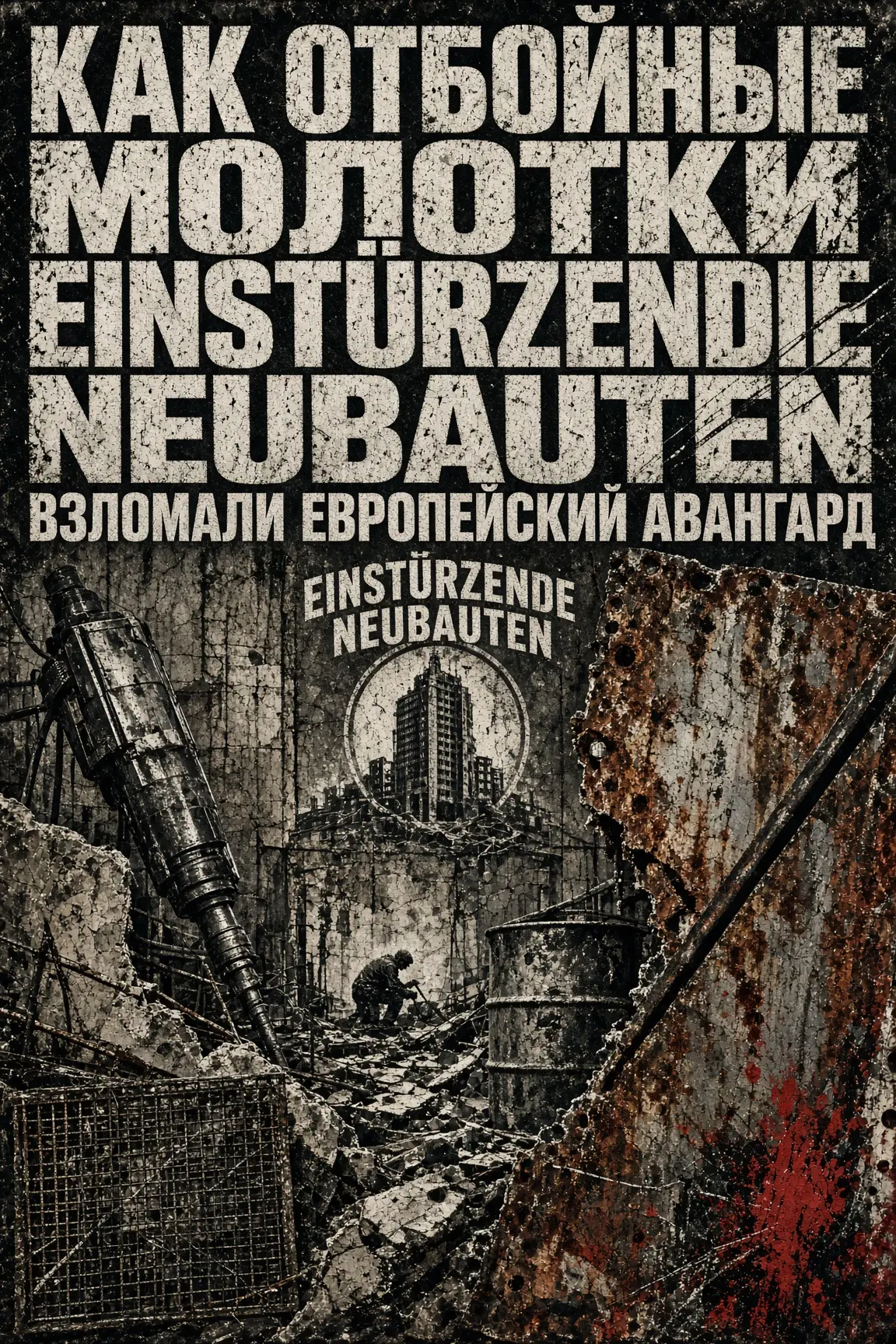 Инженерный сговор Бликсы Баргельда: как отбойные молотки Einstürzending Neubauten взлом...