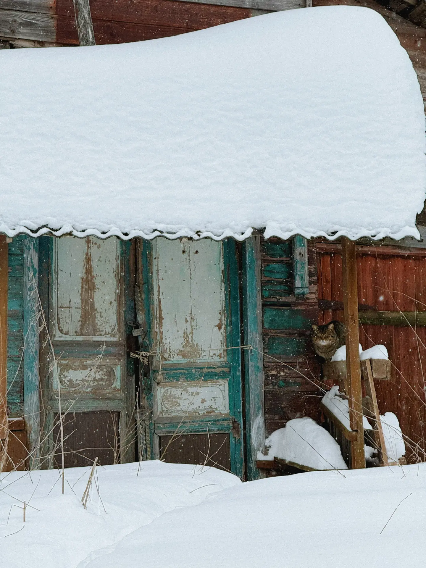 В соседней деревне ходили на освящение куполов Всех с праздником