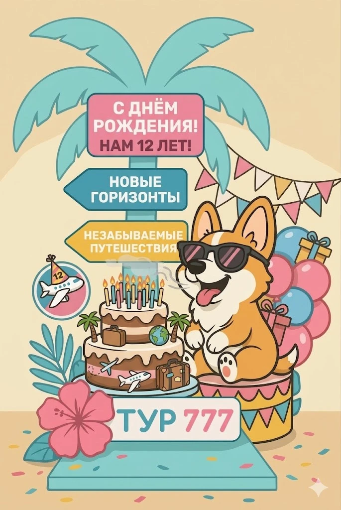 Ура! «ТУР 777» отмечает