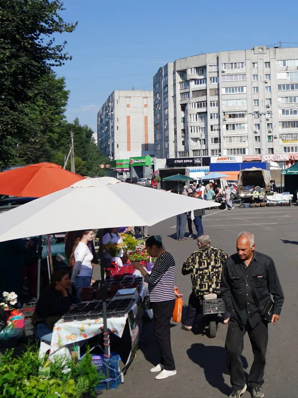 Овощи и фрукты, ягоды, мед, мясная и молочная продукция, хлебобулочные изделия — все, что вырастили 